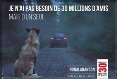 Nelle campagne Fondation 30 Millions d'Amis