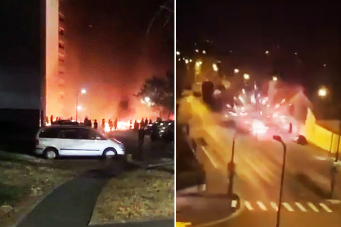 Reims : 13 voitures incendiées, une dizaine dégradées, pompiers et policiers attaqués aux mortiers d’artifice