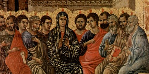 "Pentecôte", par Duccio di Buoninsegna. 
