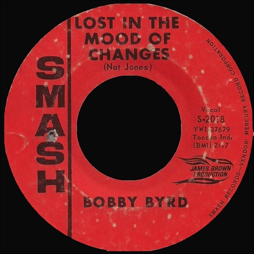 Bobby Byrd : Single SP Smash Records S-2018 [ US ]