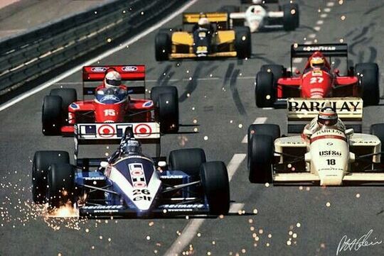 Jacques Laffite F1 (1985-1986)
