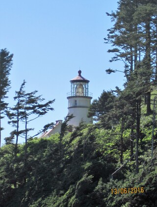 Heceta Head Lighthouse, phare et maison des gardiens de phare