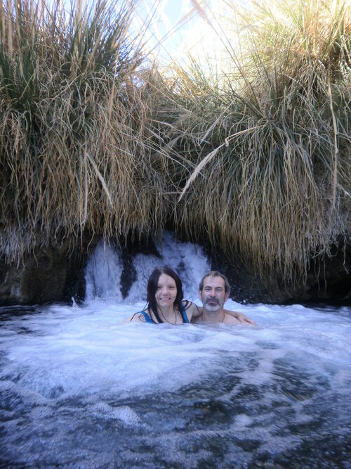 Voyage au Chili en 2011,de Santiago à San Pedro de Atacama, les Thermes