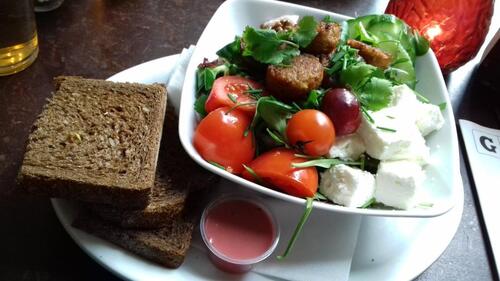 Repas à De Drie Graefjes à Amsterdam