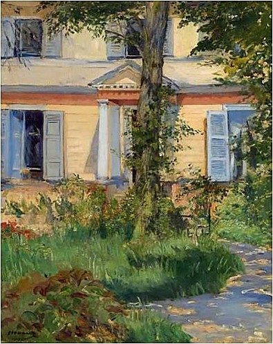Edouard Manet. La maison de Rueil – 1882