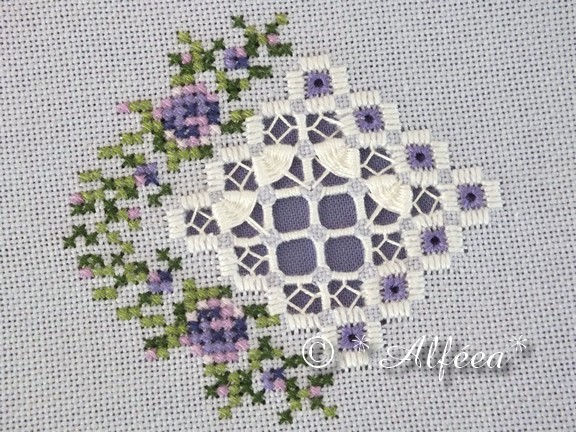 Mauve, beige et Hardanger