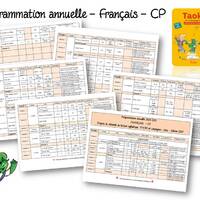 2020-2021 - Programmation annuelle - Français - CP - Taoki - La classe de  Ludivine