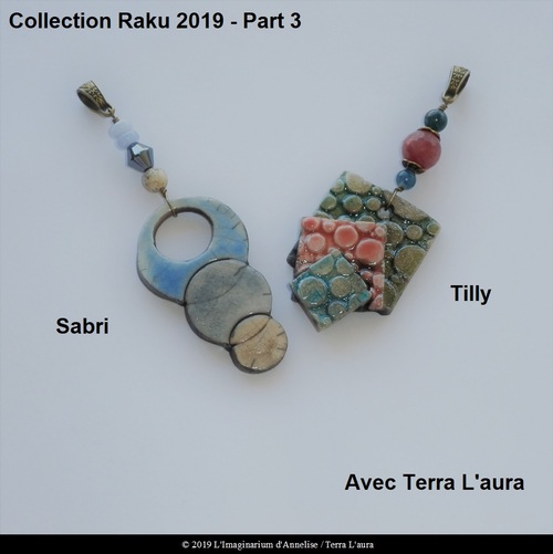 Collection Raku 2019 avec Terra L'aura