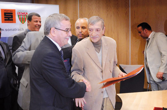 Le 03.10.2012 Sonatrach s'aproprie le Doyen