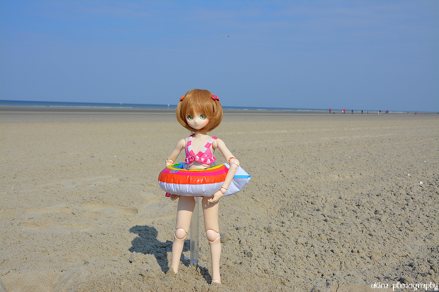 Sakura va à la plage !