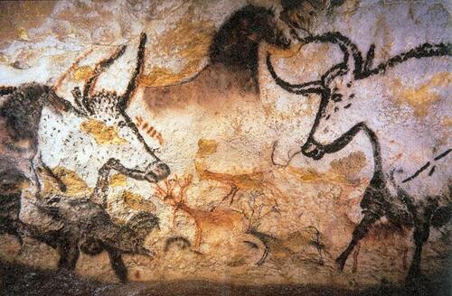 Aurochs représentés dans la grotte de Lascaux.jpg