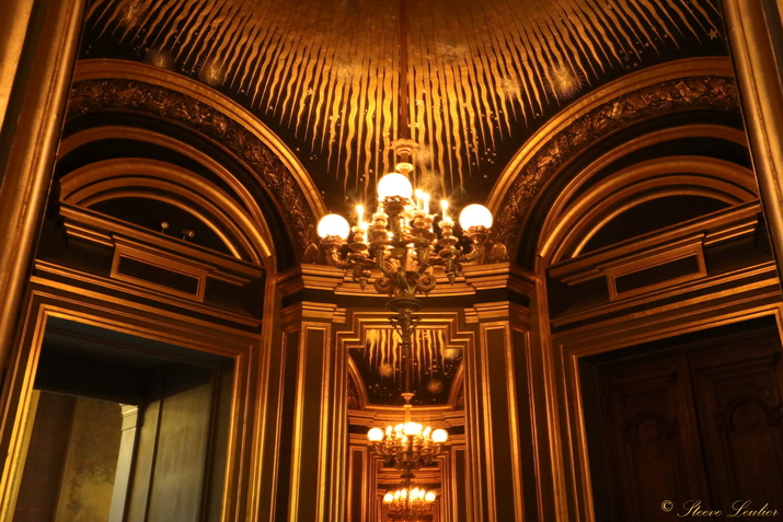 Le salon du Soleil de l'Opéra Garnier, Paris
