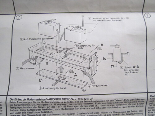 Le RC  " UHU " de Graupner