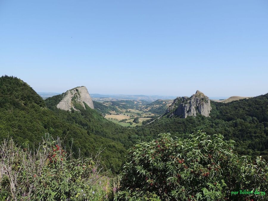 le lac de Guery dans le Puy de Dome