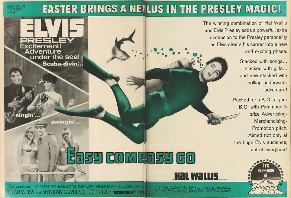 EASY COME EASY GO box office usa 1967
