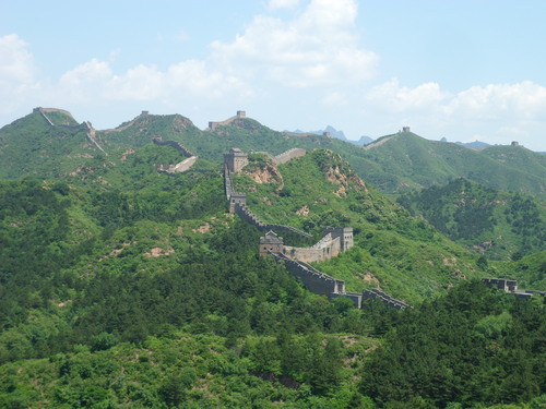 On a marché sur la grande muraille