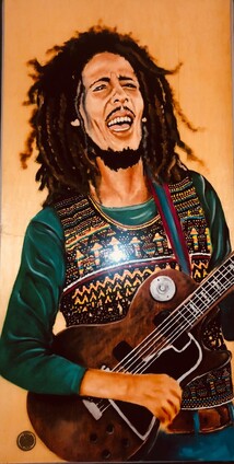 Bob Marley Rastaman Vibration Art | Fawaz Arts