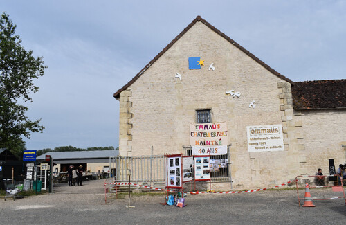 événement N°3 des 40 ans : inauguration d'une sculpture murale