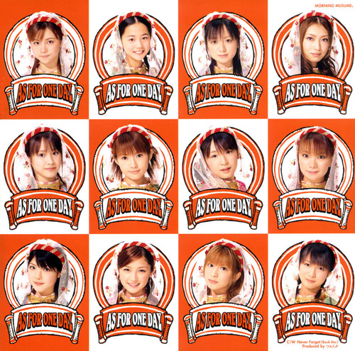 AS FOR ONE DAY Morning Musume edition regular régulière