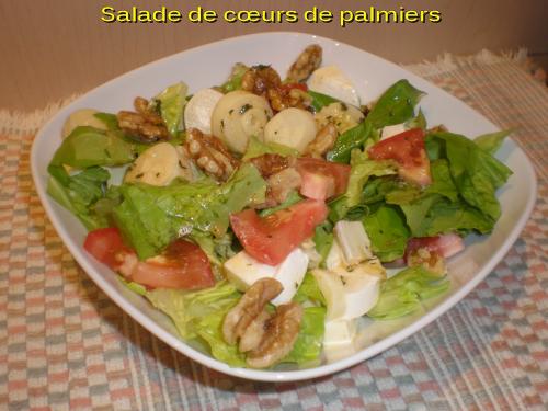 Salade de cœurs de palmiers