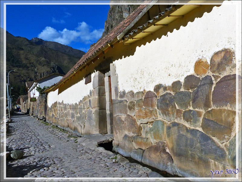 Rues du vieux Ollantaytambo - Pérou
