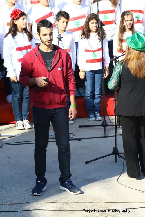 Fête de l'Indépendance du Liban 2015 au Collège Notre Dame du Balamand.