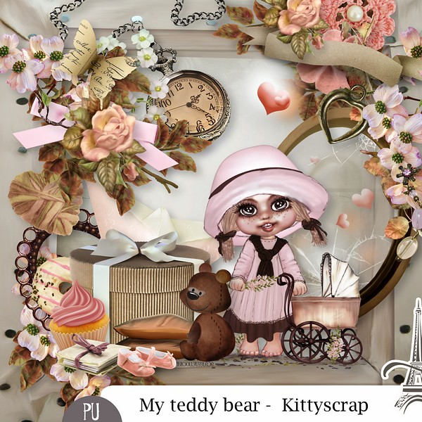ESSENTIEL - my teddy bear by kittyscrap