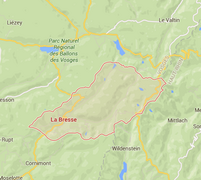 Situation locale de la Bresse