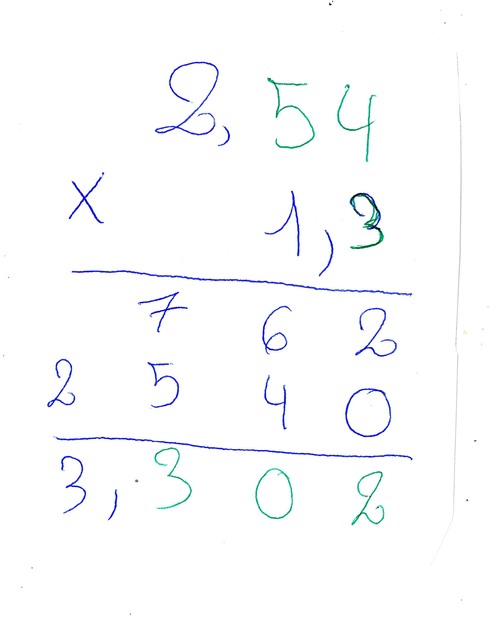 OP8 Multiplier les nombres décimaux par Silya 