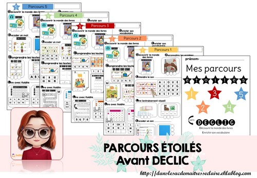 parcours étoilés avant DECLIC (CP)