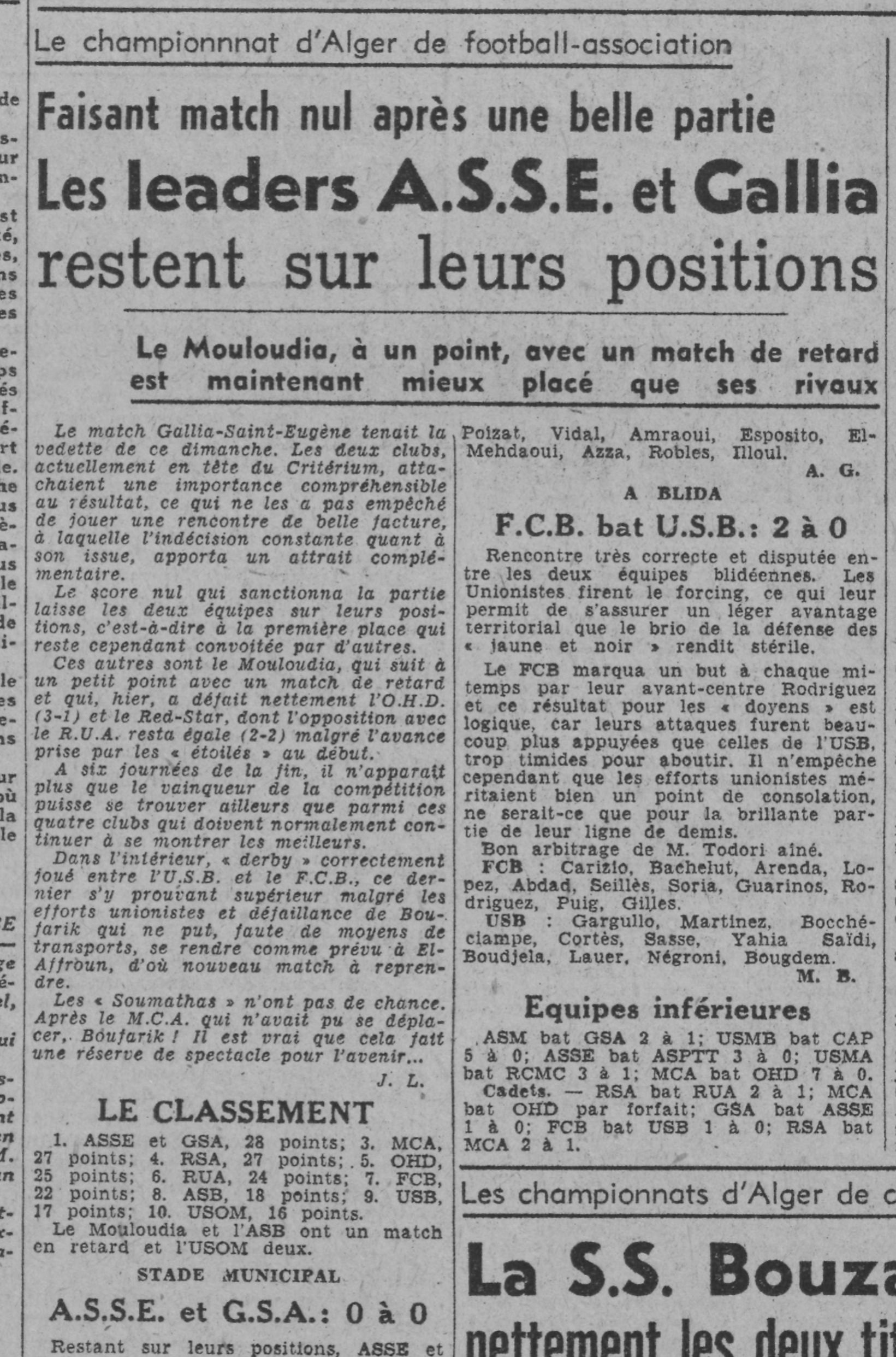 Dim 27.2.1944 à St Eugéne MCA-OHD 3-1