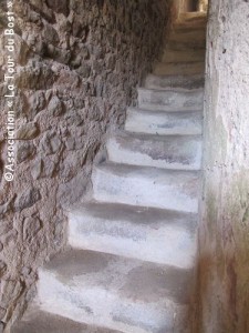 Les escaliers de la Tour