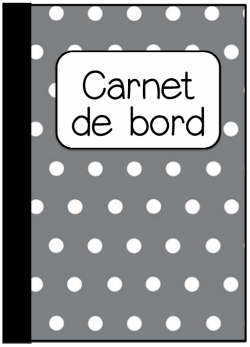 Pages de garde cahier journal