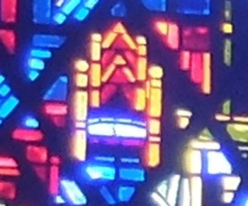 Le vitrail de Notre Dame au Cierge à Épinal (2)