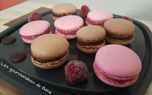 Macarons framboise