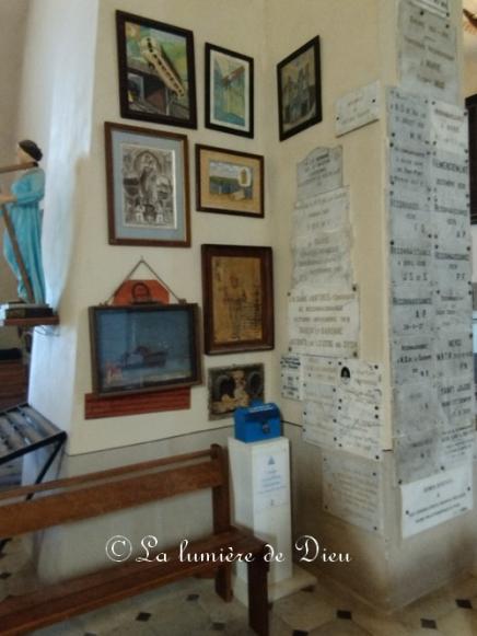 Antibes, la chapelle de la Garoupe