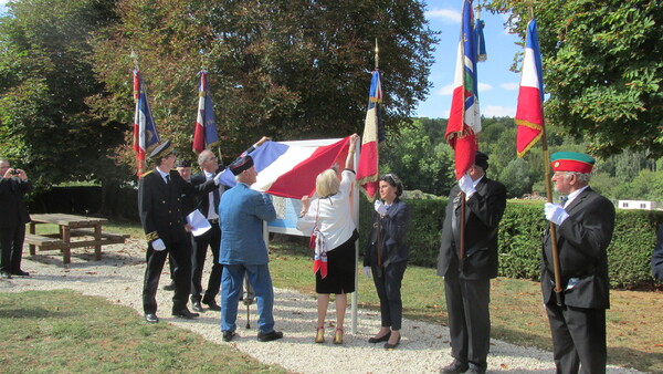 *  8 septembre 2018 - Commémoration de la jonction 1e DFL et 2e DB à Nod-sur-Seine