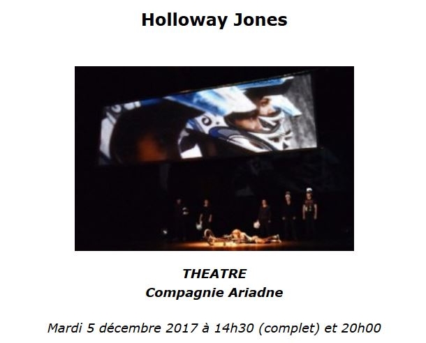 Holloway Jones au Théâtre Gaston Bernard