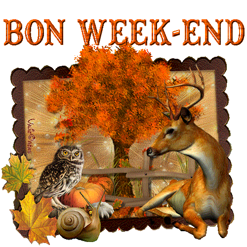 Bon Week-End ... AUTOMNE 2 - VALIE CREATIONS