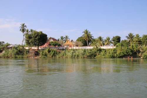 Balade en pirogue de l'île de Khong à l'île de Khöne