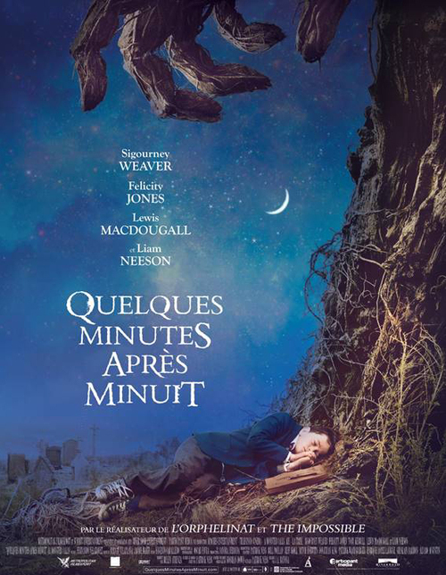 Quelques minutes après minuit (A Monster Calls) (BANDE ANNONCE VF et VOST) avec Liam Neeson, Sigourney Weaver, Felicity Jones - Le 4 janvier 2017 au cinéma