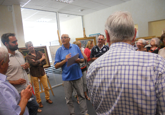 Vernissage de l’exposition « Chefs d’œuvre en Presqu’île