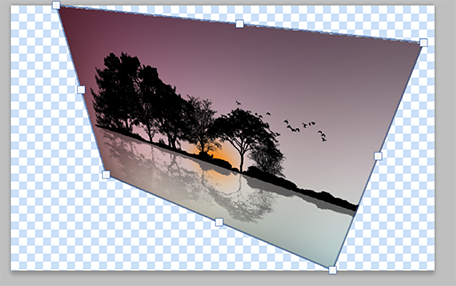 Transformation, redimensionnement calque, rotation