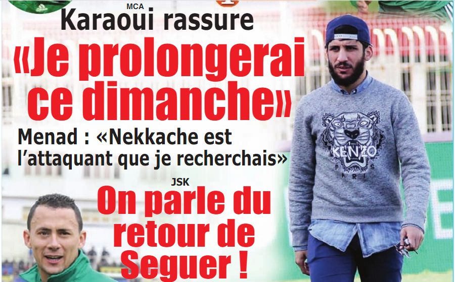 Karaoui reste