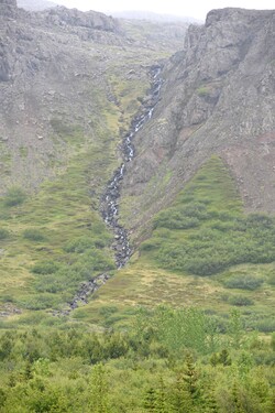 De Móar à Raven Cliff (Hrafnabjörg)