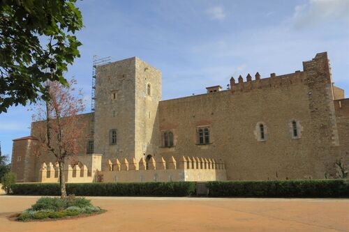 Visite du Palais des rois de Majorque à Perpignan