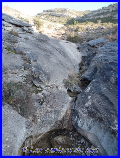 Massif de Garlaban, la Baume Sourne