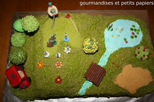 GATEAU PARCOURS DE GOLF