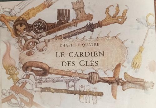 liens extraits vidéos, persos et lieux + résumé chap4 T1 Le gardien des clés