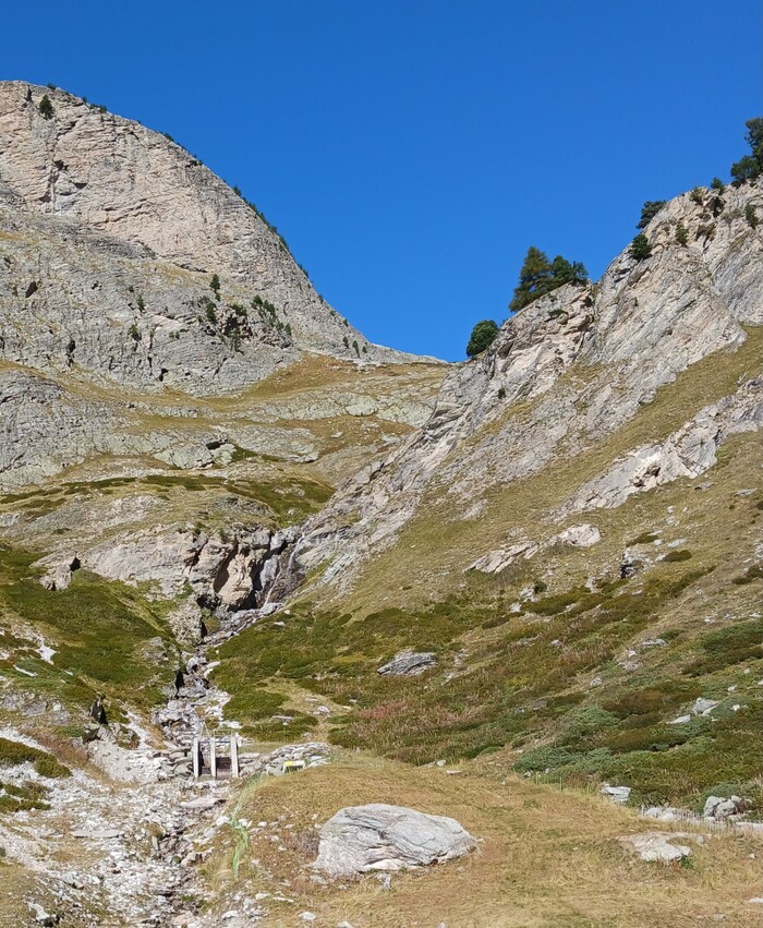 Le vallon de l'Orgère...